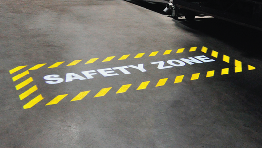 Projected safety signs make ‘economic sense’ for leading UK businesses