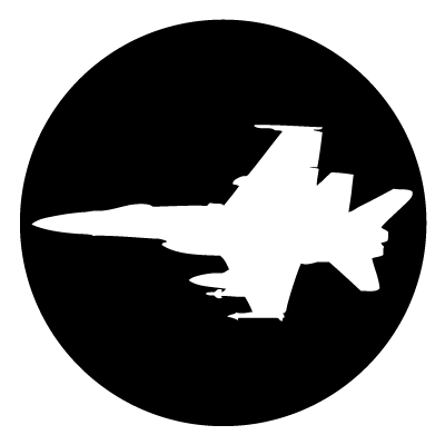 Fighter Jet Gobo