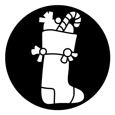 Christmas Stocking Gobo