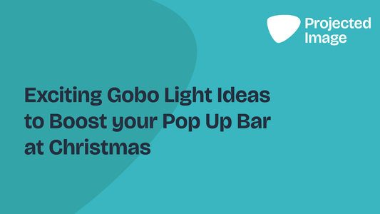Exciting Gobo Light Ideas to Boost your Pop Up Bar at Christmas