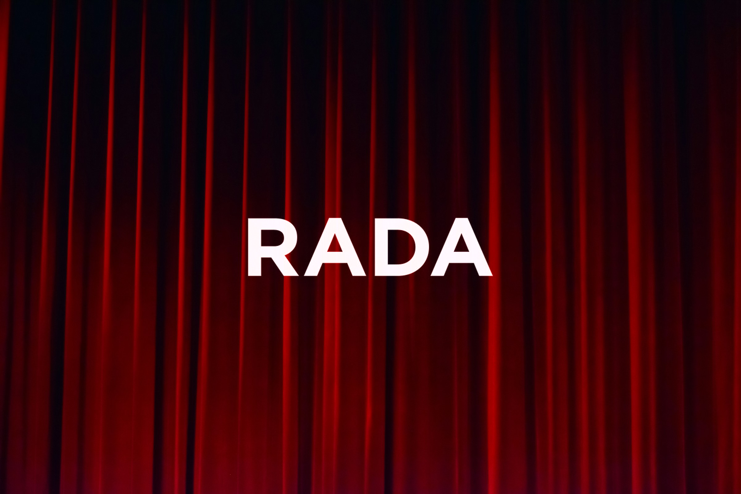 Supporting RADA and the Arts – Projected Image