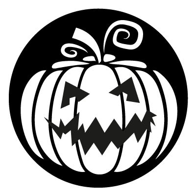 Happy pumpkin gobo.