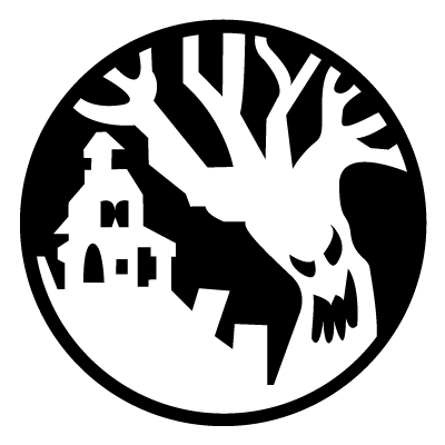 Creepy tree halloween gobo.