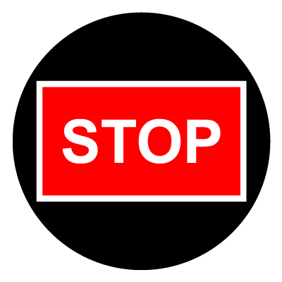 Retangle Stop Safety Signage – Page 5 – Projected Image