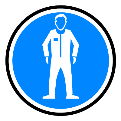 Overalls | Safety Signage Gobos | Projected Image