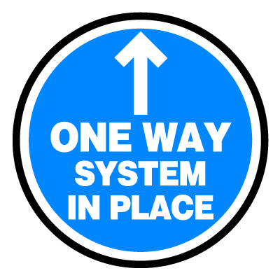 One Way System 2 | Safety Signage Gobos | Projected Image