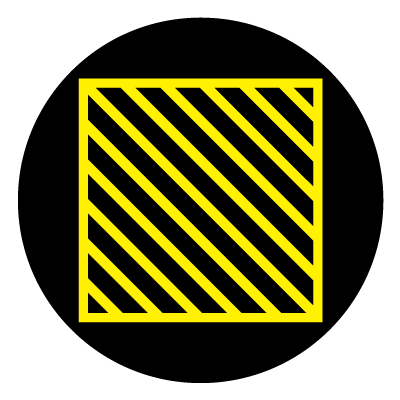 Safety Signage Projected Image