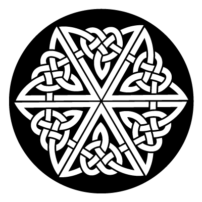 Celtic Hexagon Gobo