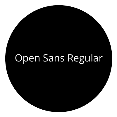 Open Sans Text Gobo